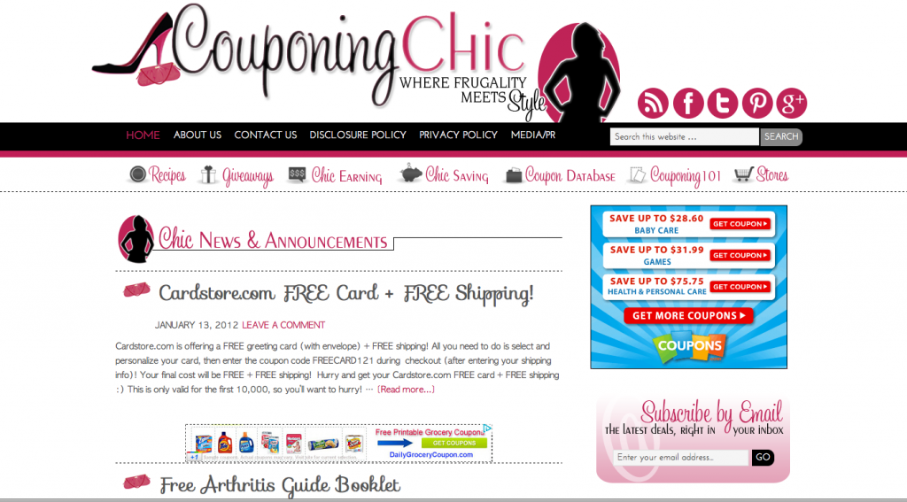 Couponing Chic
