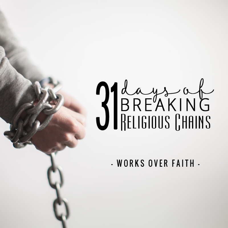 31 Days of Breaking Religious Chains / Day One via @CourtneyKirklnd