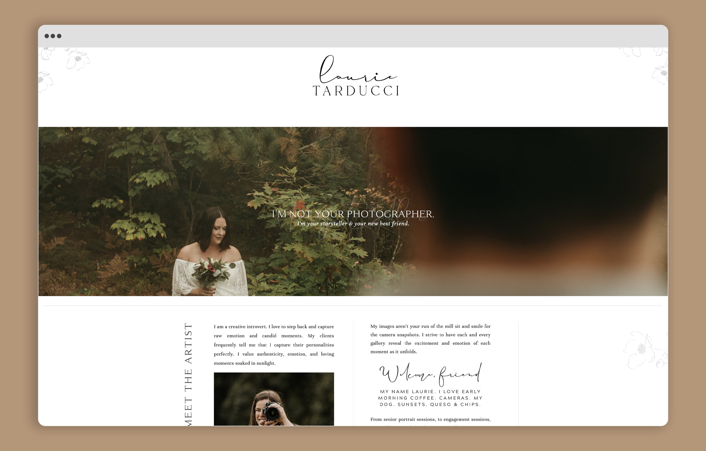 Branding + Showit Website Launch | Laurie Tarducci Photography